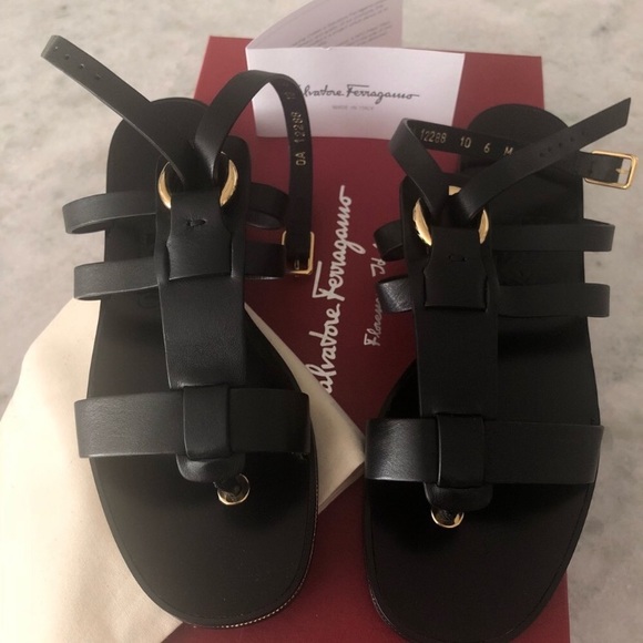 Salvatore Ferragamo sandals size 6 NWT - Picture 8 of 8